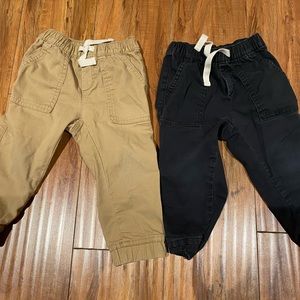 Two BabyGap joggers